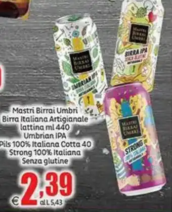 Elite Mastri Birrai Umbri Birra Italiana Artigianale offerta