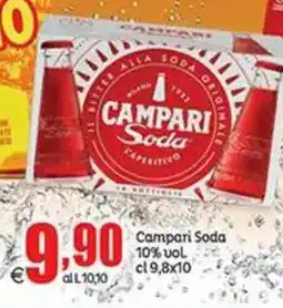 Elite Campari Soda offerta
