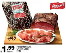 Elite Morgante Salumi Grossen Speck offerta
