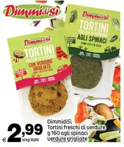 Elite DimmidiSi Tortini freschi di verdure offerta