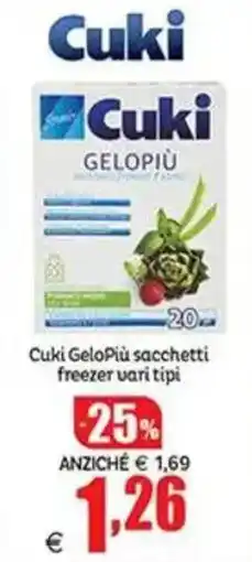 Elite Cuki GeloPiù offerta