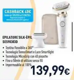 Unieuro EPILATORE SILK-ÉPIL offerta