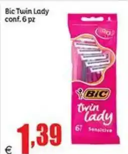 Elite Bic Twin Lady offerta