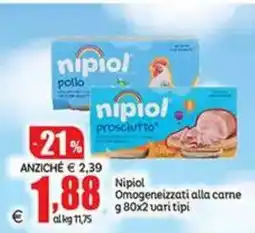 Elite Nipiol Omogeneizzati alla carne offerta
