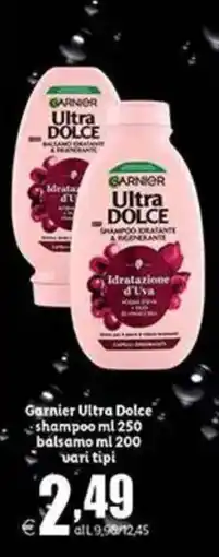 Elite Garnier Ultra Dolce shampoo, balsamo offerta