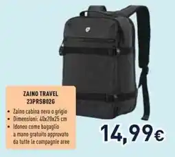 Unieuro ZAINO TRAVEL offerta