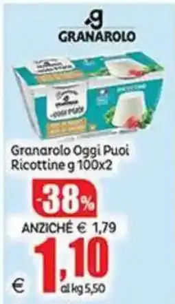 Elite Granarolo Oggi Puoi Ricottine offerta