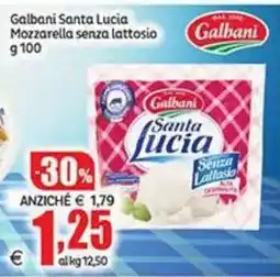 Elite Galbani Santa Lucia Mozzarella senza lattosio offerta