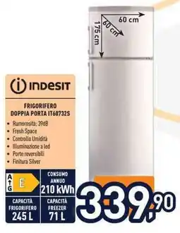 Unieuro Indesit Frigorifero Doppia Porta IT60732S offerta