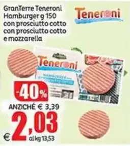 Elite GranTerre Teneroni Hamburger offerta
