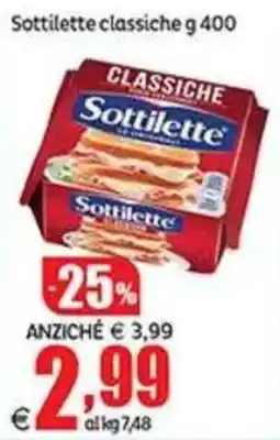 Elite Sottilette classiche offerta