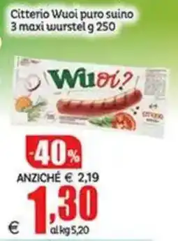 Elite Citterio Wuoi puro suino offerta