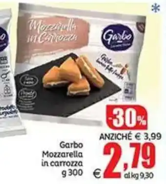 Elite Garbo Mozzarella in carrozza offerta