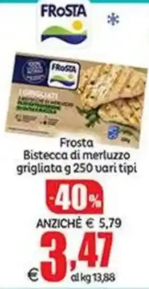 Elite Frosta Bistecca di merluzzo grigliata offerta