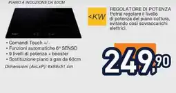 Unieuro PIANO A INDUZIONE DA 60CM offerta