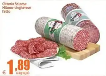 Elite Citterio Salame Milano-Ungherese offerta