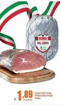 Elite King's Val Liona Prosciutto crudo offerta