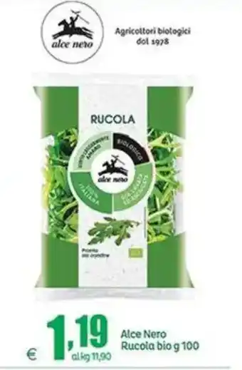Elite Alce Nero Rucola bio offerta