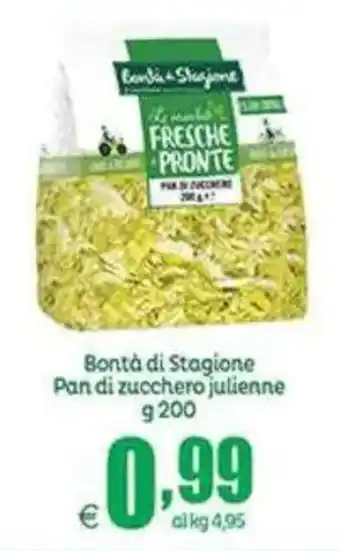 Elite Bontà di Stagione Pan di zucchero julienne offerta