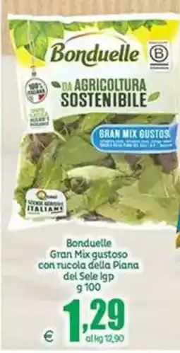 Elite Bonduelle Gran Mix gustoso con rucola della Piana del Sele igp offerta