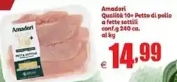 Elite Amadori Qualità 10+ Petto di pollo offerta