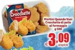 Elite Crocchette di pollo al formaggio offerta