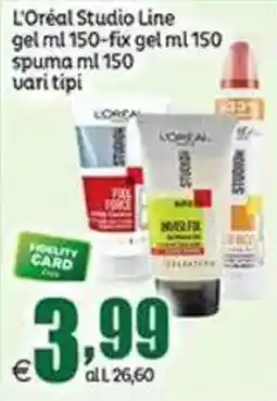 Elite L'Oréal Studio Line offerta
