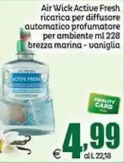 Elite Air Wick Active Fresh offerta