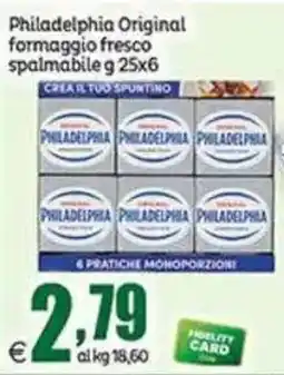 Elite Philadelphia Original formaggio fresco spalmabile offerta
