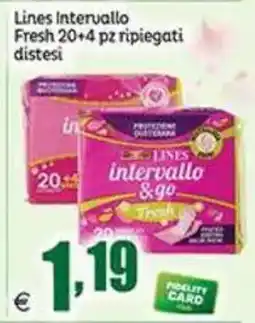 Elite Lines Intervallo & go Fresh offerta