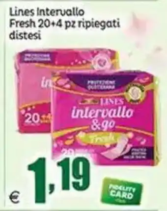 Elite Lines Intervallo & go Fresh offerta