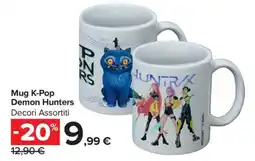 Carrefour Market Mug K-Pop Demon Hunters offerta