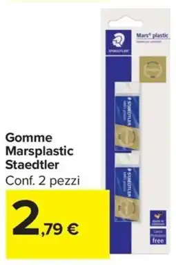 Carrefour Market Gomme Marsplastic Staedtler offerta