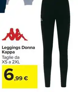 Carrefour Market Leggings Donna Kappa offerta