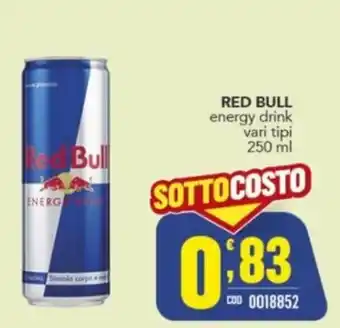 Gruppo di Palo Red Bull energy drink offerta