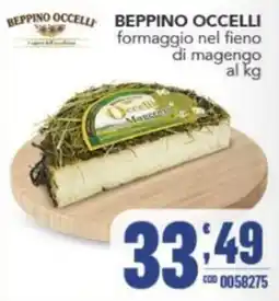 Gruppo di Palo BEPPINO OCCELLI formaggio nel fieno di magengo offerta