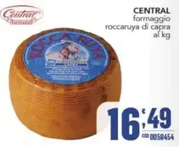 Gruppo di Palo Central formaggi roccaruya di capra offerta