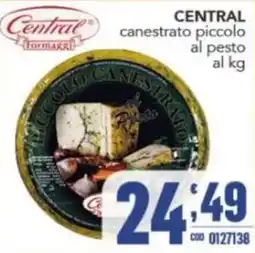 Gruppo di Palo Central canestrato piccolo al pesto offerta