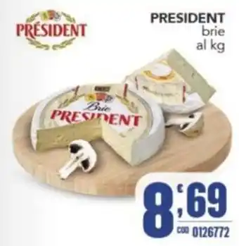 Gruppo di Palo President brie offerta