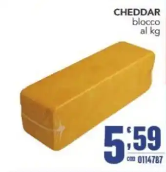 Gruppo di Palo CHEDDAR blocco offerta