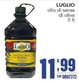 Gruppo di Palo Luglio olio di sansa di oliva offerta