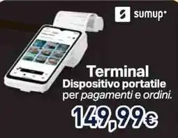 Unieuro Sumup terminal offerta