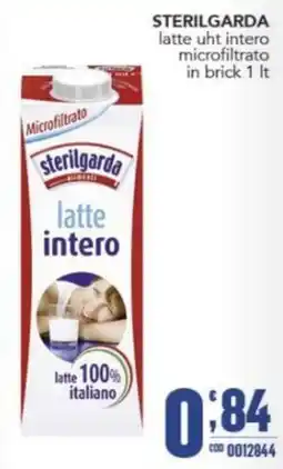 Gruppo di Palo STERILGARDA latte uht intero offerta