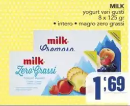Gruppo di Palo milk ZeroGrassi offerta