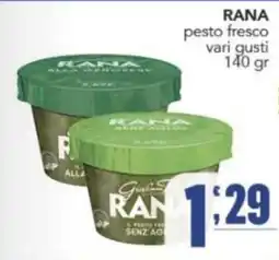 Gruppo di Palo RANA pesto fresco offerta
