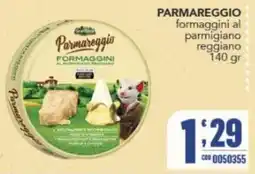 Gruppo di Palo Parmareggio formaggini al parmigiano reggiano offerta