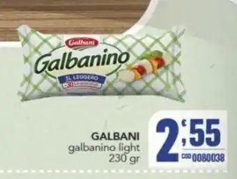 Gruppo di Palo Galbanino light offerta