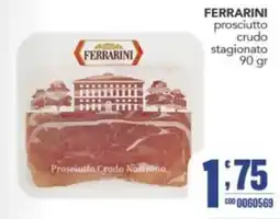 Gruppo di Palo FERRARINI prosciutto crudo stagionato offerta