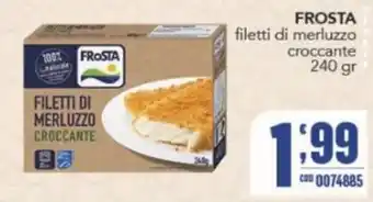 Gruppo di Palo FROSTA filetti di merluzzo croccante offerta