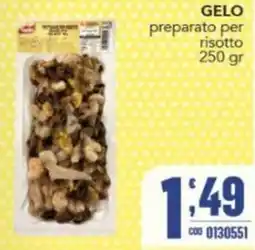 Gruppo di Palo GELO preparato per risotto offerta